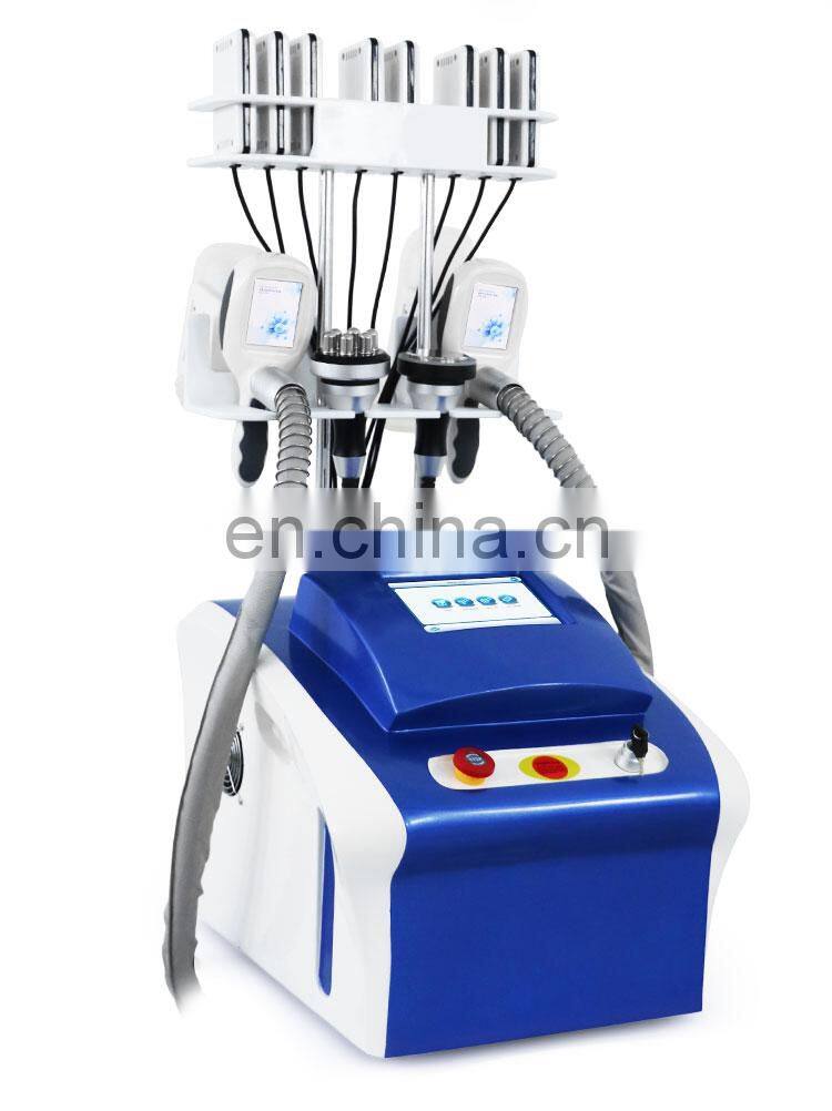 2020 Best Professional Fat Freeze Criolipolisis Machine cool Slimming 2 handles work together
