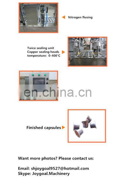 Nes Coffee capsule filling machine