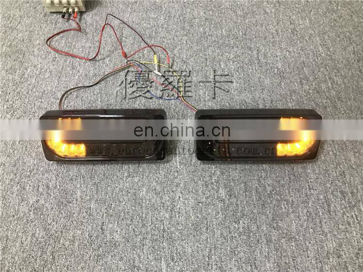 G class w463 led taillights for G63 G65 G55 G500 G350 G400 red color black color rear warning light