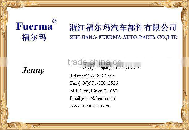 Torsion Trailer Axle Without Brake