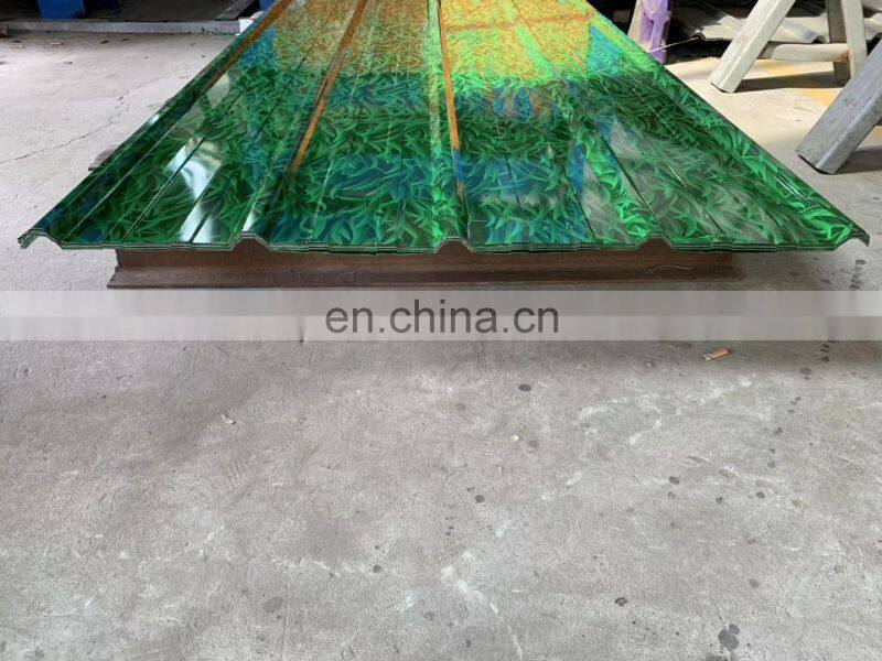 China Decorative Zinc Coated Color Roofing Corrugated Galvanized Steel Sheets
