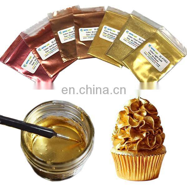Sephcare food grade edible mica pearl pigment powder