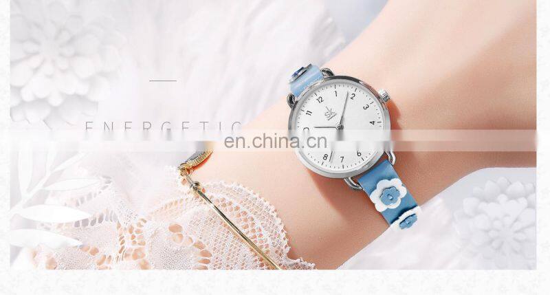 SHENGKE High School Students Watchs White Children Watch Young Girls Cute Wristwatchs Dropshipping Watches