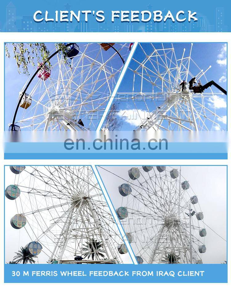 Big ferris wheel attractions amusement park rides for sale
