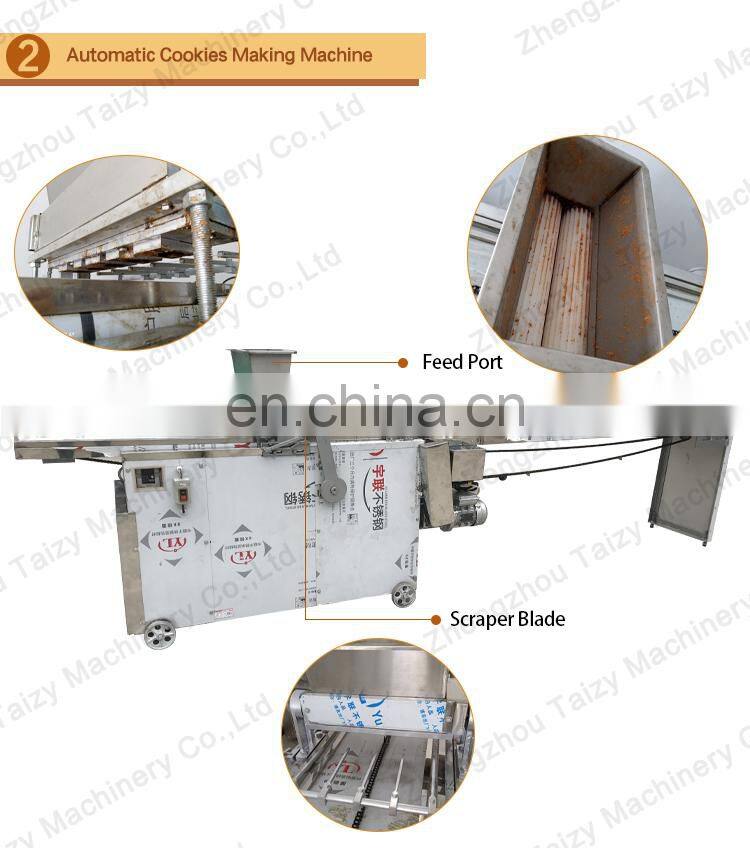 Cookie Processing Machinery Biscuit Making Production Line Snack Machine