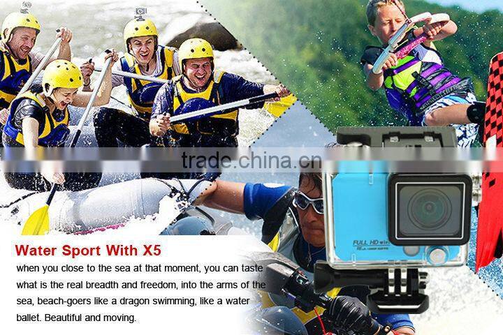 2016 New 4k Sport Camera 1080P 60fps Wifi Action Camera Support 50 Meters Waterproof