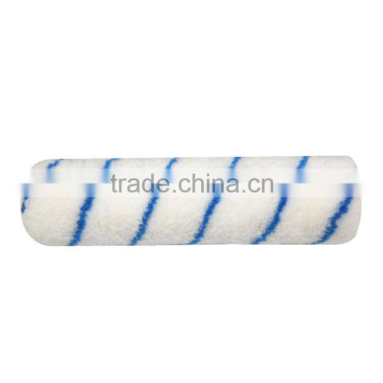 9" acrylic roller cover blue stripe