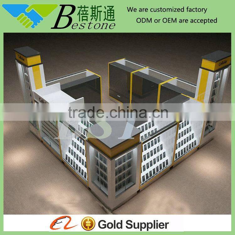 shopping mall cell phone accessories kiosk manufacturer