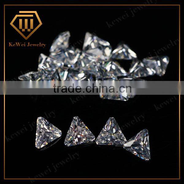 White cz gemstone 5*5mm or 6*6m excellent cubic zirconia