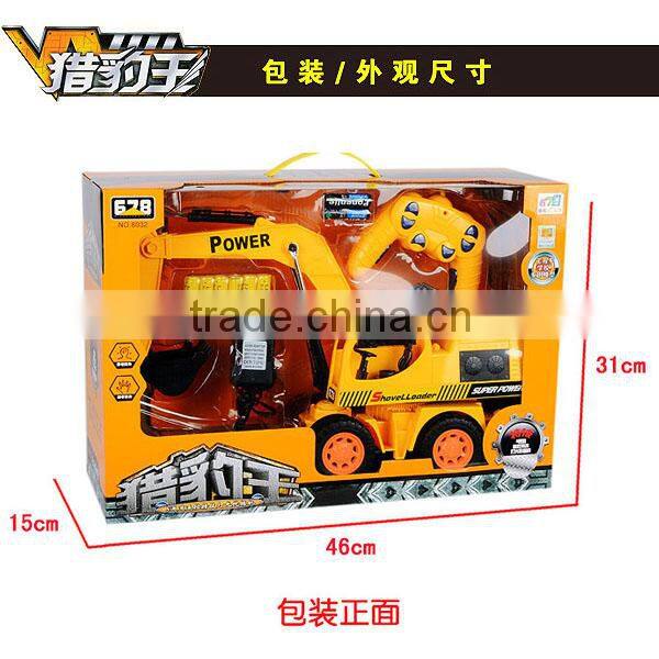 5 channel RC engineering car with light, RC car, toys