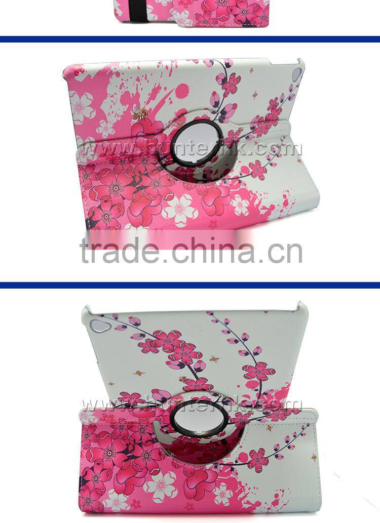 Pink Blossom Rotating Tablet Case For iPad Air 2