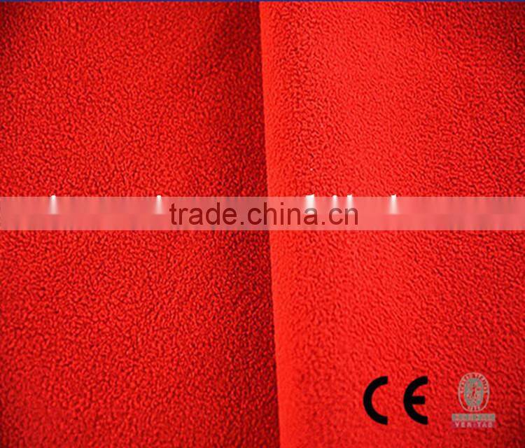 waterproof windproof polar fleece bonded stretch softshell jacket fabric