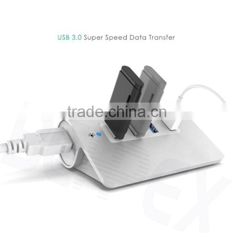 Hot Sale Aluminum Type C Hub Adapter with 5 Ports