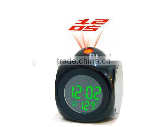 LED Alarm clock Temperature voice activated , Battery/USB power /electronic desk clocks display