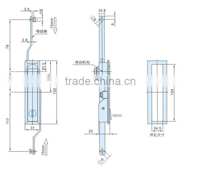 Rod Control Lock With The Function Of Padlock