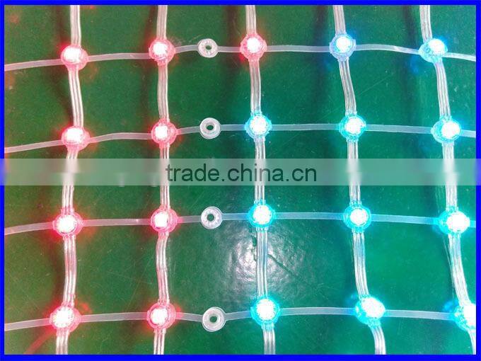 IP65 foldable rgb led mesh display 5050 led mesh screen