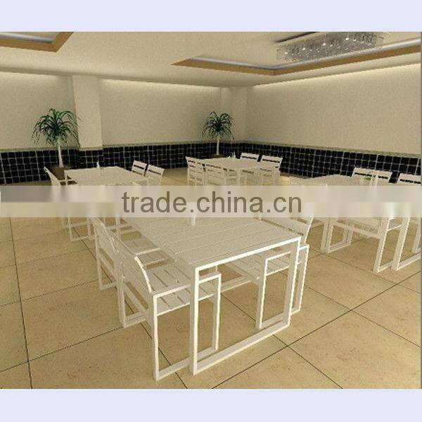 aluminum outdoor bench