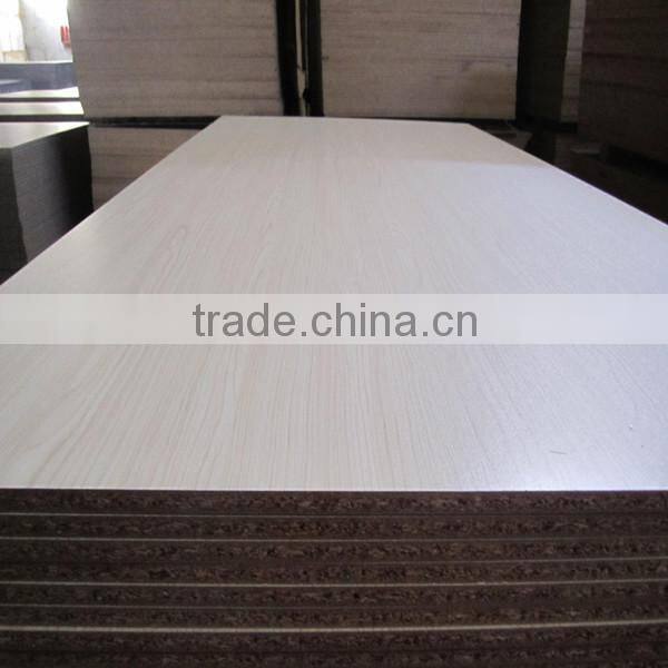 Green core Mositure proof Melamine faced particle board