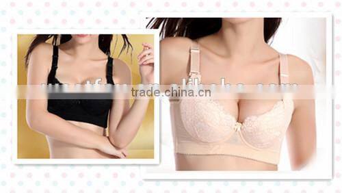 hot silk sexy bra Five rows buttons push up gather bra sexy lingerie ladies ventilate free Alibaba China free sample sexy bra