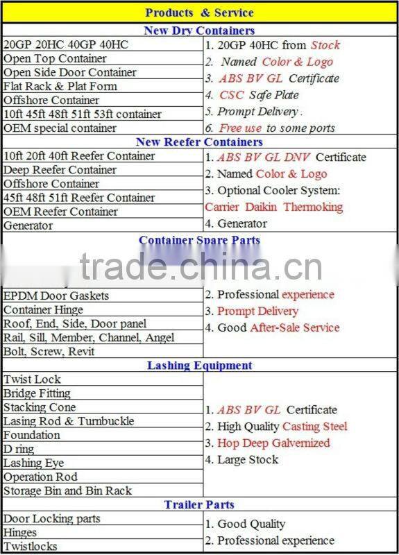 24ft offshore container lifting frame