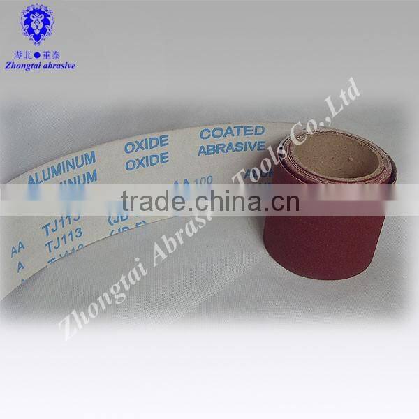 Flexible backing abrasive cloth roll/cotton cleaning cloth roll