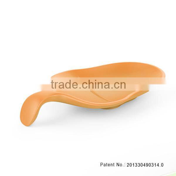 Funny shape silicone spoon holder