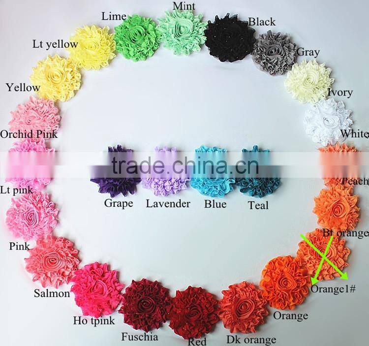 Cute Clover Chiffon Shabby Trim,Shabby Chic Flower