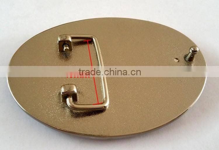 Lovely personalized fashion ancient silver belt buckle