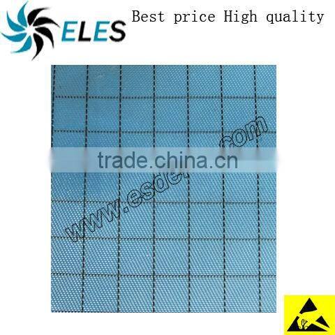 ESD Grid Fabric with carbon conductive fiber