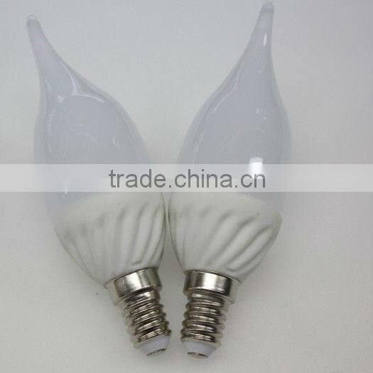 2013 hot selling 3W E14 ceremic shell G45 LED bulb