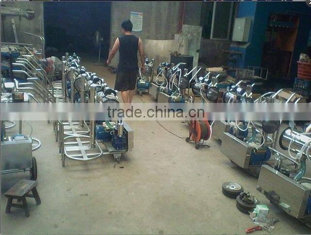 Staineless steel milking claw cluster for milking machine