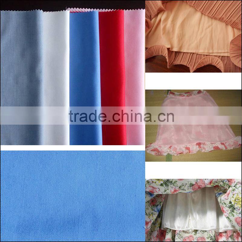 polyester /cotton 65/35 45*45 110*76 wholesale dyed polyester cotton pocketing fabric