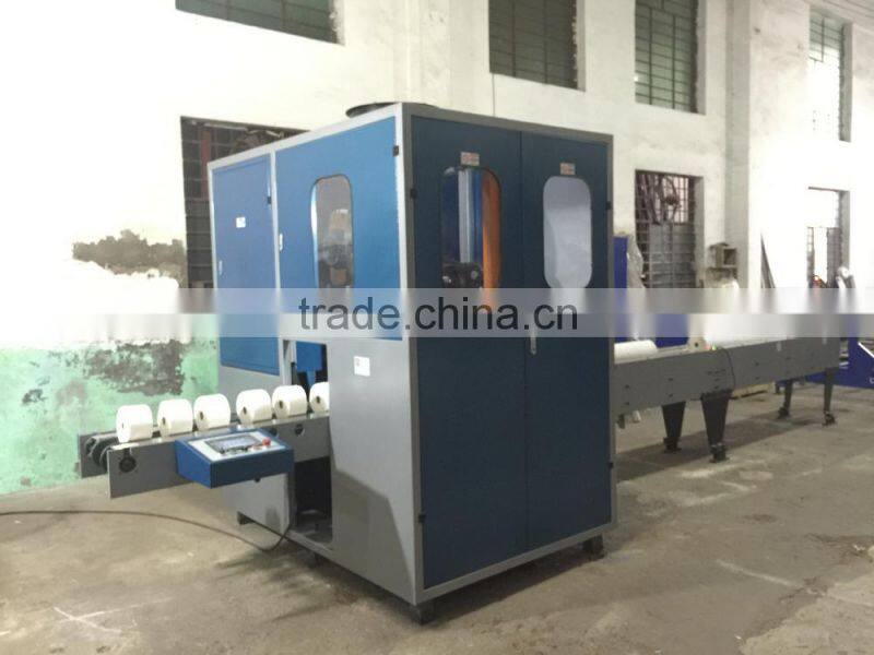 Automatic log saw kitchen toilet paper roll cutting machine