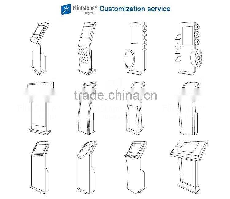 Flintstone 15 inch cctv lcd display monitor with open frame design