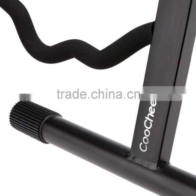 CooCheer Folding Heavy Duty Metal Universal Guitar Stand for Classical/Electric/Acoustic/Bass Guitars AM002526