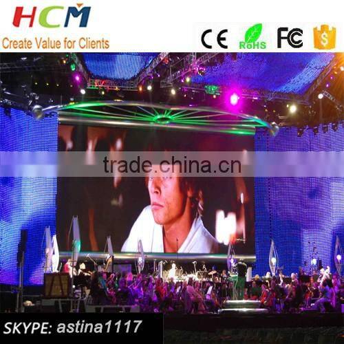 Fullcolor P5 P6 outdoor rental led display screen P8 P10 die casting aluminium rental cabinet outdoor SMD led panel
