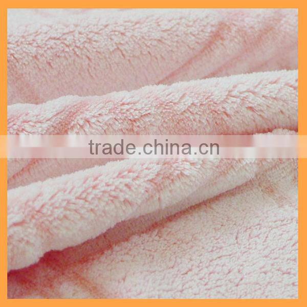 150D/288F 2013 plaid Warm roll Printed coral Fleece Blankets/Throws/pink fancy design cutting 100% polyester for home