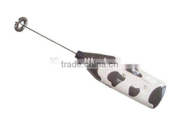 Electric Milk Frother Made of Stainless Steel + ABS Material