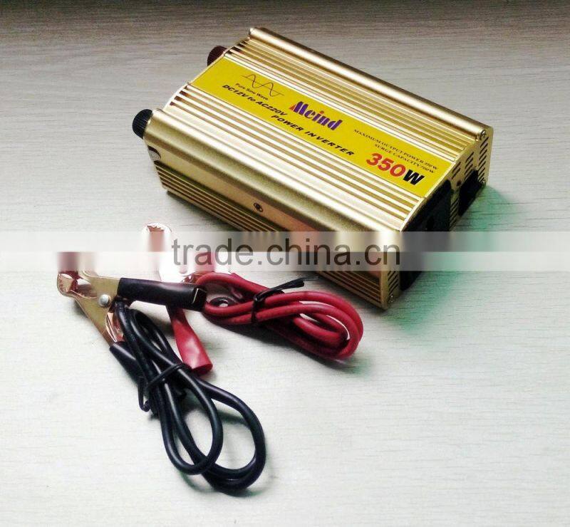 12v 24v DC to AC Full power pure sine wave inverter 300w, solar inverter charger