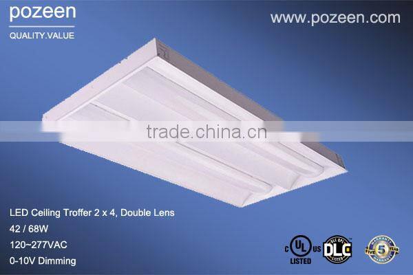 2x2 Lay in LED Troffer DLC UL 68W 6800lm