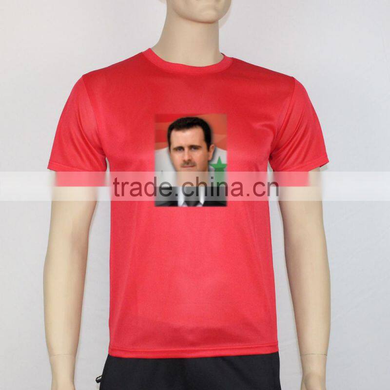 Factory Price wholesale plus size custom printing flag t-shirt