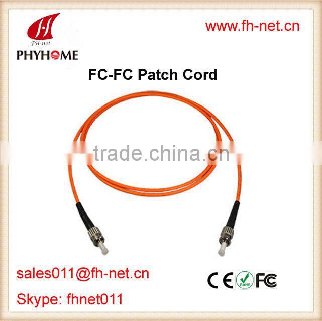 FC Fiber Patch Cord SM/MM Simplex 0.9mm/2.0mm/3.0mm FC/PC-FC/PC 1m, 2m, 3m