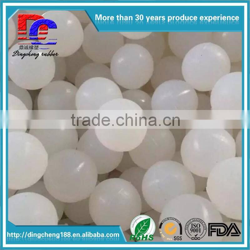 professional white industry silion rubber ball