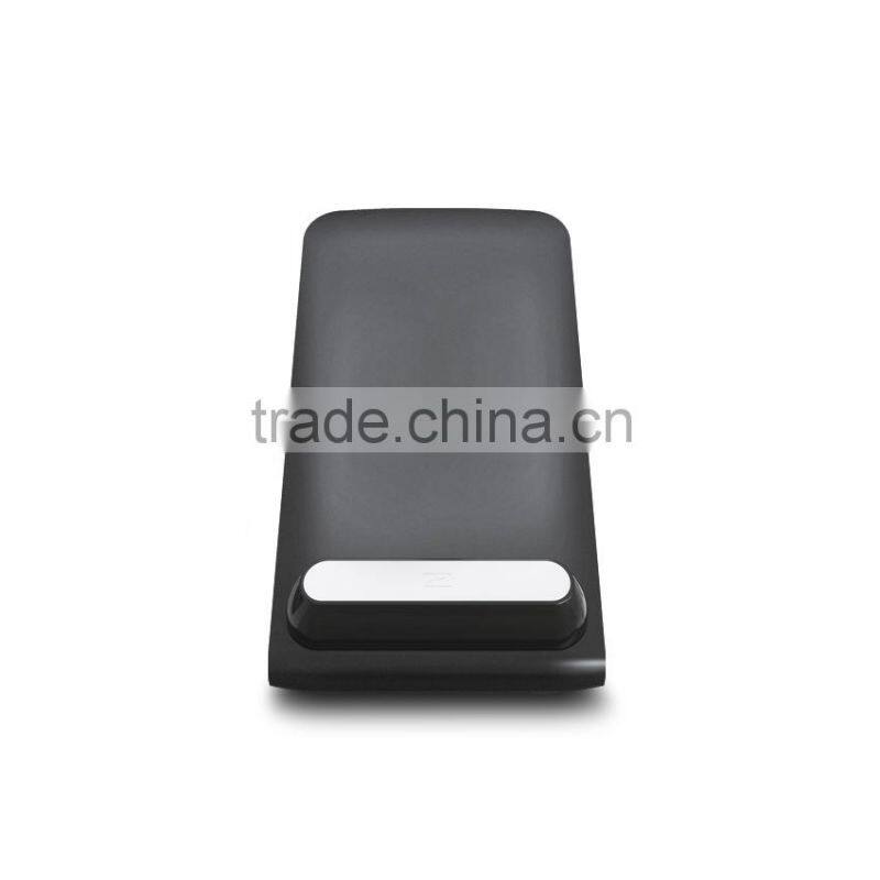 stand design desktop qi wireless charger plate made in china