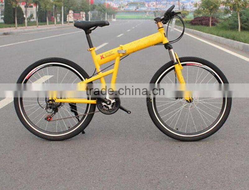 mountain bicycle with 21 speed and 24 speed