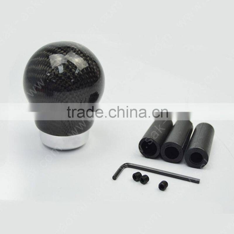 Racing Real Black Carbon Fiber Gear Shift Knob