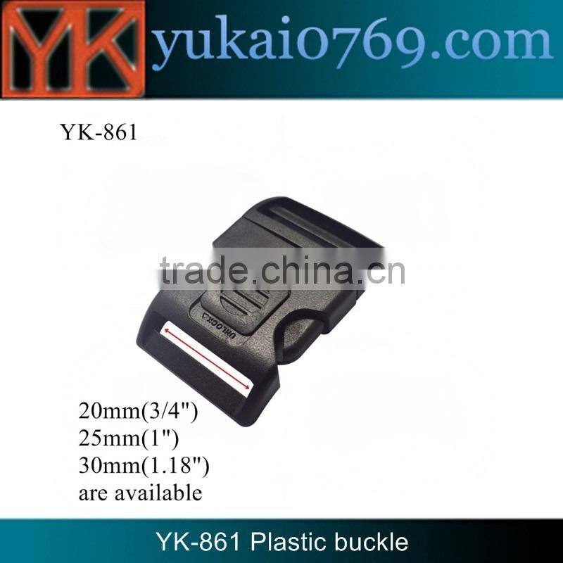 Yukai plastic side release buckle/plastic paracord buckle with safety lock