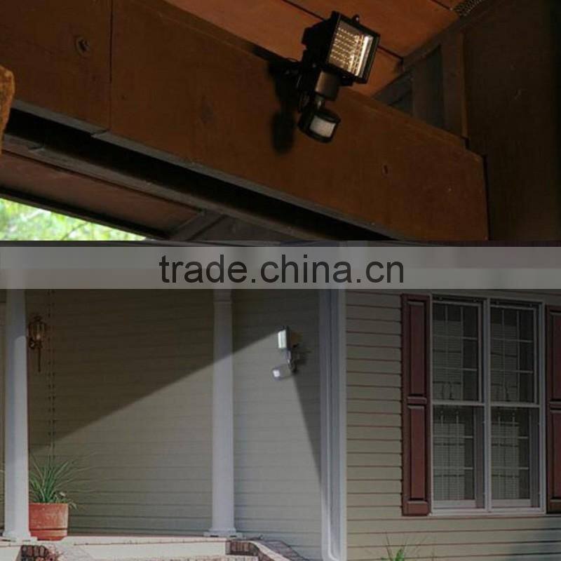 Garden Spotlights Light solar motion sensor security light 30W 60LED Solar led Flood Lighting