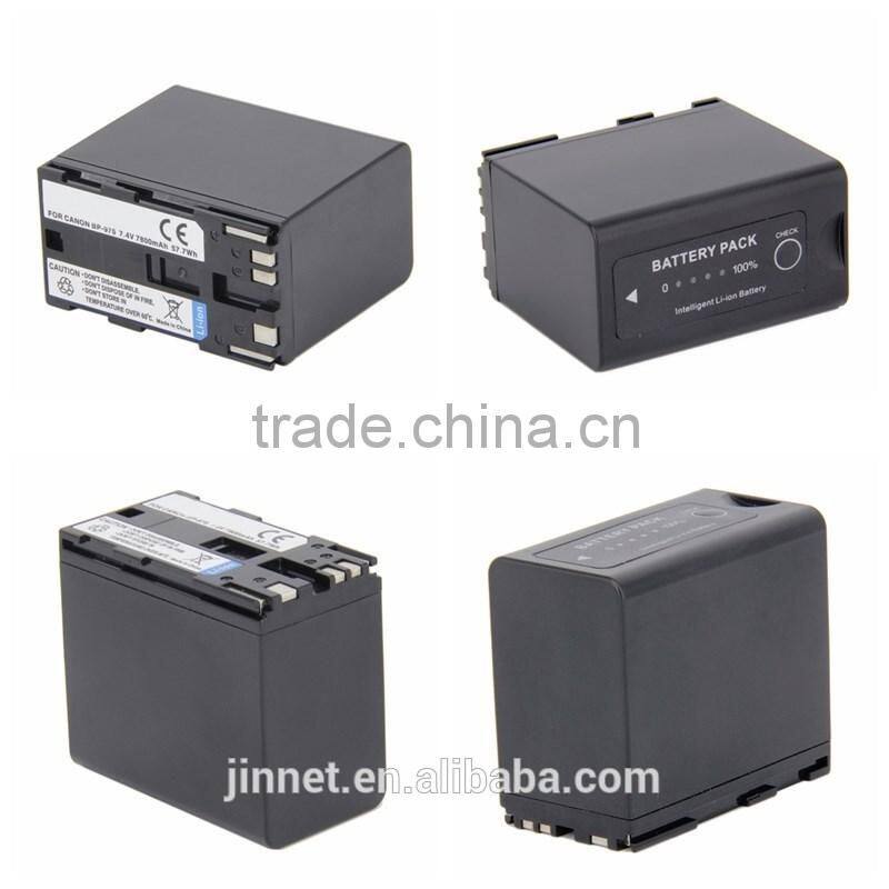 Ultra High Capacity BP-975 Battery For Canon ES8400 ES8600 Camcorder 6600mAh 7.4V
