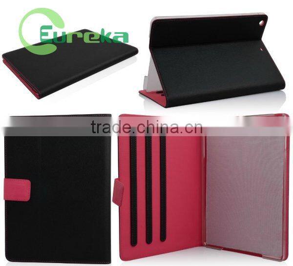 Hottest tablet protective hybrid leather flip case for ipad mini